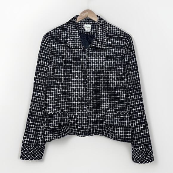 Vintage Neiman Marcus Womens 100% Silk Sport Coat Plus Size 16 Old Money Luxury - Picture 1 of 12